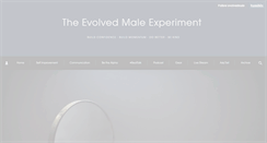 Desktop Screenshot of evolvedmale.com